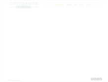 Tablet Screenshot of coletteboehm.com